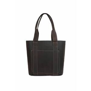 NEW RISA women's threaded pocket tote in oil tan brown